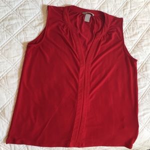 Red H&M Blouse. EUC. Small.